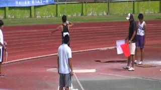 2012 9/9:学校対抗陸上競技大会  男子１部 砲丸投(6.000kg) 決勝