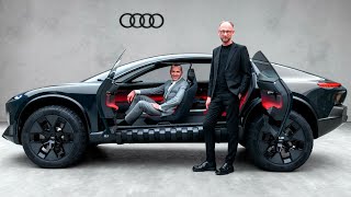 Audi Activesphere Concept - A Sleek Coupe-Crossover That Morphs Into A Pickup