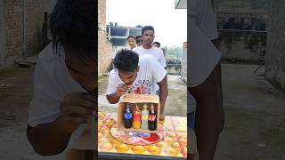 Funny Cold Drinks Test Challenge 🤔🤔 #shorts #youtubeshorts #shortvideo