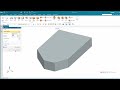 user interface block and chamfer zoom move turn siemens nx tutorial