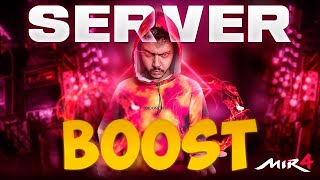 NOVO SERVIDOR BOOST DE MIR4! ATRÁS DO CENTRO ESPIRITUAL ( BWSA021 )🔥#mir4live #mir4