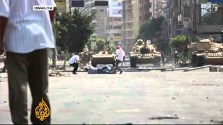 Footage suggests live ammunition use in Egypt