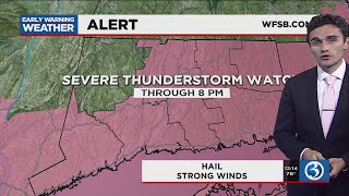 FORECAST: Severe thunderstorm watch issued for parts of the state