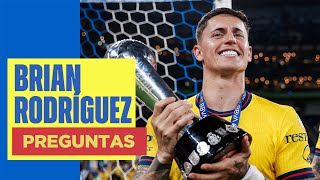 Brian Rodríguez responde preguntas de la afición | Club América | Parte 2