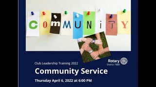 CLT 2022 - Community Service