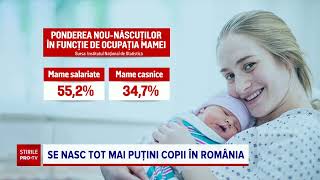 Tot mai puțini tineri din România vor să devină părinți