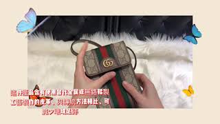 GUCCI 古馳 手袋 OPHIDIA 625757 單肩包 斜挎包