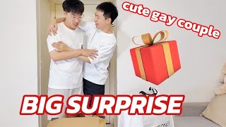 Pretend to forget my boyfriend's birthday? Give him a big surprise💝Gay Couple Vlog🎂