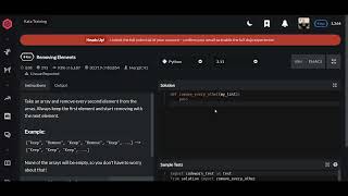 Codewars | Removing Elements | Python 8 kyu