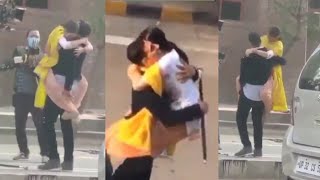 Akshay Kumar Hugs Sara Ali Khan In Leaked Shooting video from Atrangi Re