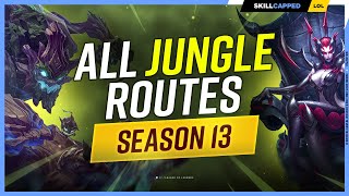 RANKING Every JUNGLE ROUTE from BEST to WORST in SEASON 13