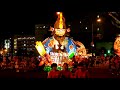 hirosaki neputa festival 2019 hirosaki city aomori prefecture in front of the station 4k60p