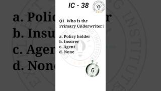 IC 38 Questions Series #agentexam #ic38exam #insuranceexam #ic38 #shorts #youtubeshorts