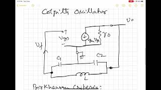 Radio Frequency Integrated Circuits (RFICs) - Lecture 34: Colpitts and Hartley Oscillators