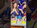 birthday celebration 🎁🎉 Sarita darak and ishu gangore videos #Shorts #trending #saritadarak #Ishu