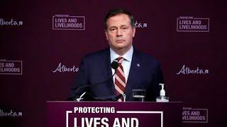 'We've done quite well,' Kenney says as COVID-19 cases in Alberta skyrocket