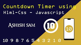 Countdown from 10 to 0 using Javascript