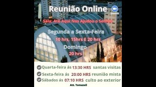 SANTO CULTO DE LOUVORES E SÚPLICAS A DEUS ONLINE  30/01/2025 AS 15:00hrs