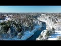 4k hd umm and machias a day after the blizzard of 2022