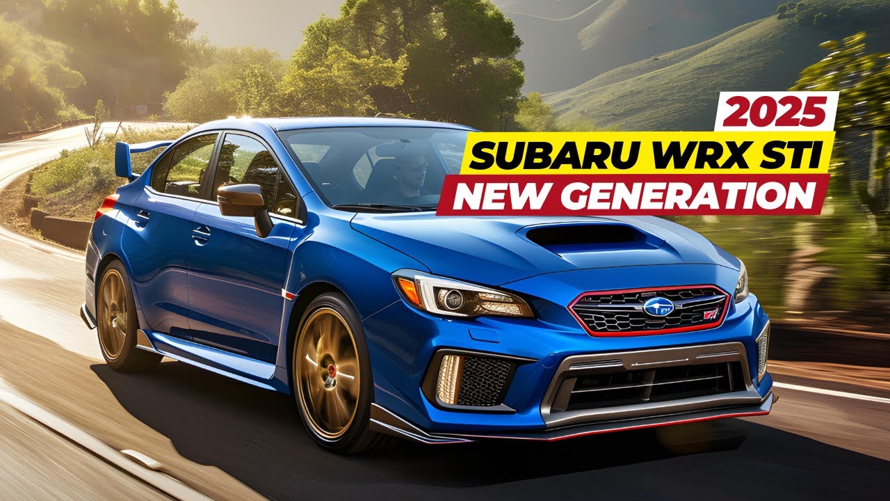 2025 Subaru WRX STI Review, Performance Upgrades, And Tech Features ...