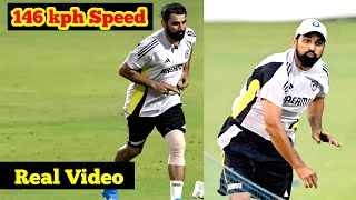 Mohammad Shami Bowling Practice In Kolkata Ground  | Shami Preparation for IND Vs ENG 1st T20 Match.