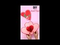 HOW TO MAKE POP UP HEART CARD | Pop up Card | 3D Heart Card  (1-minute video)