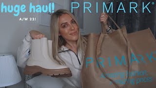 HUGE AUTUMN / WINTER PRIMARK HAUL & try on!