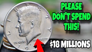 Most valuable Kennedy Half Dollar Rare One Dollar could make you Rich! Half Dollar to look for!