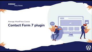 Manage WordPress Course - 19. Contact Form 7