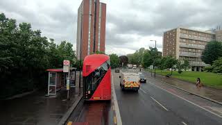 London BUS Ride 🇬🇧 Route 259 - EDMONTON GREEN to KING'S CROSS via Tottenham, Finsbury Park, Holloway