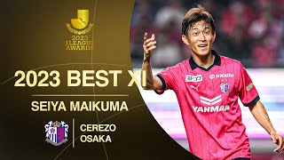 Seiya Maikuma | Cerezo Osaka | 2023 Meiji Yasuda J1 League Best Eleven Award