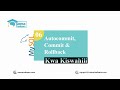 MySQL Transactions: Autocommit, Commit, & Rollback | Jifunze MySQL kwa Haraka
