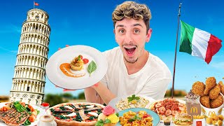 I Went to Italy & Ate ONLY 5 Star Meals!