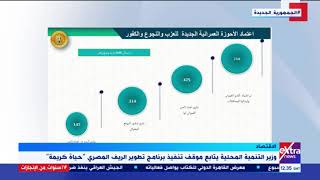 النشرة الاقتصادية| وزير التنمية المحلية يتابع موقف تنفيذ برنامج تطوير الريف المصري “حياة كريمة”