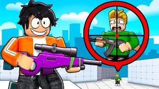 Killing NOOB Players In ROBLOX Rivals !!!