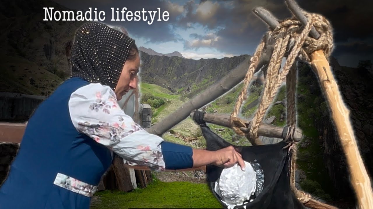 Yogurt Drink Recipe In Mountain Home Nomad Life In Iran Youtube