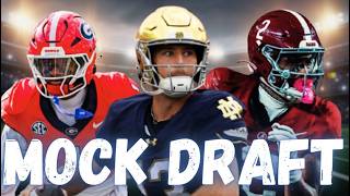 CBS's NEW 2027 NFL Mock Draft | Mock the Mock