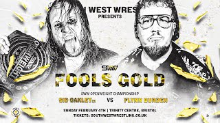 FULL MATCH | Sid Oakley Vs. Flynn Burden | SWW Openweight Championship | SWW Fools Gold