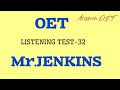 OET listening test || Mark Jenkins & Sarah Gleeson Patient ||  #oetexam  #oet