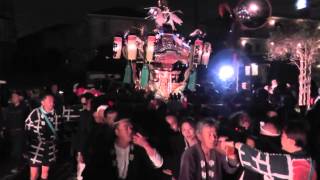 平成26年　世田谷区中町・天祖神社例大祭　宮神輿＝夜渡御