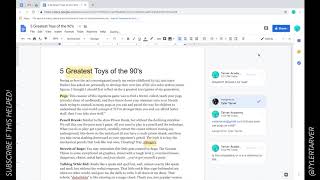 How to Use Suggestion Mode in Google Docs