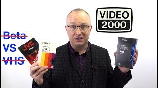 Video History: V2000 - The format that came third in a two-horse race