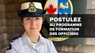 Postulez au programme de formation d’officier de navigation 2024-2025