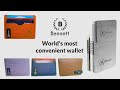 Bennett World's Most Convenient Wallet  | Bennett Wallet