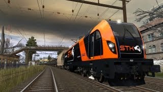 Newag Dragon E6ACT Delivery \u0026 Testing (Trainz 2012)