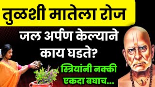 तुळशी मातेला रोज जल अर्पण केल्याने काय घडते ? #swamisamarth | Shree Swami Samarth |