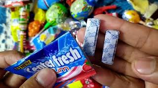 Center Fresh Strawerry Flavour Chewing Gum Unboxing Video, Boom Boom TV Chocolate