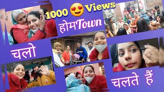 #hometown wali bachpan ki galiyon me sari yaade taaza hogyi #vlog - 106 #angel