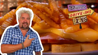 Guy Fieri Tries the Horseshoe Sandwich in Illinois | Diners, Drive-Ins and Dives