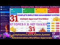 EP 31 Employees Management System With EFCore,MS SQL ASP.NET.CORE,Multiple User Approval Workflows🚀💥